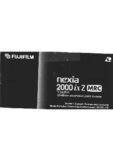 Fujifilm Nexia 2000 ix Zoom-MRC manual. Camera Instructions.